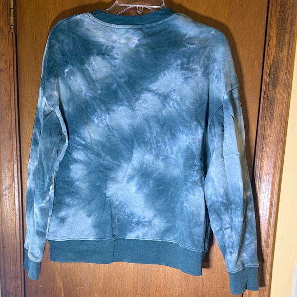 Women’s Tie-Dye Sweater - Blue - Picture 6 of 6